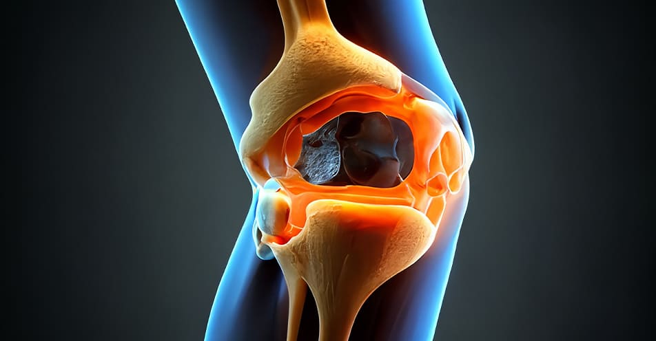 Artroscopia de rodilla por lesión de cartílago